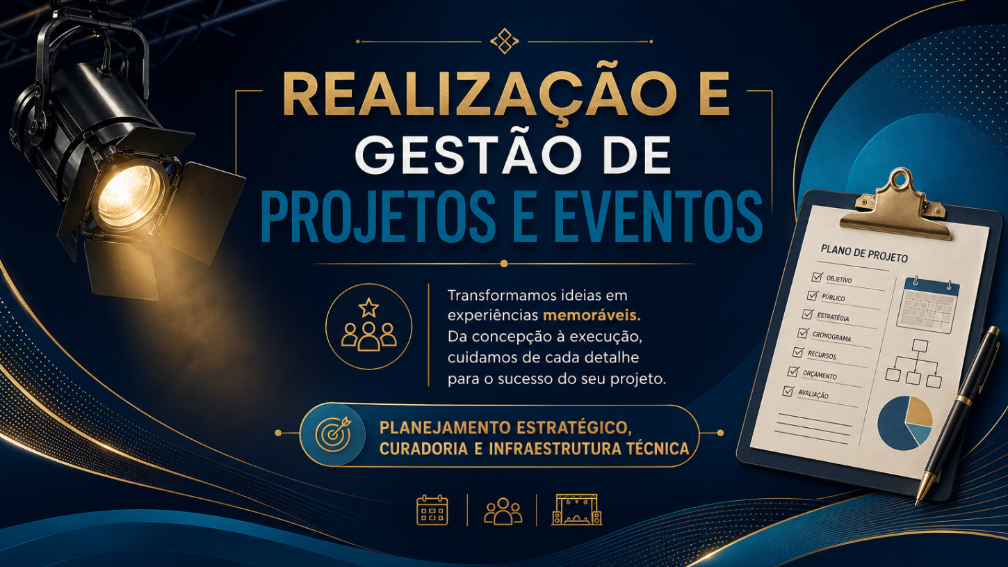 Navegue pela Categoria de Gestão de Eventos
